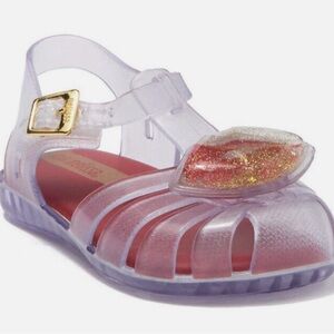 Mini Melissa Aranha lips sandals
